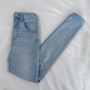 Garage Ultra High-Waisted Skinny Jeans in Size 0